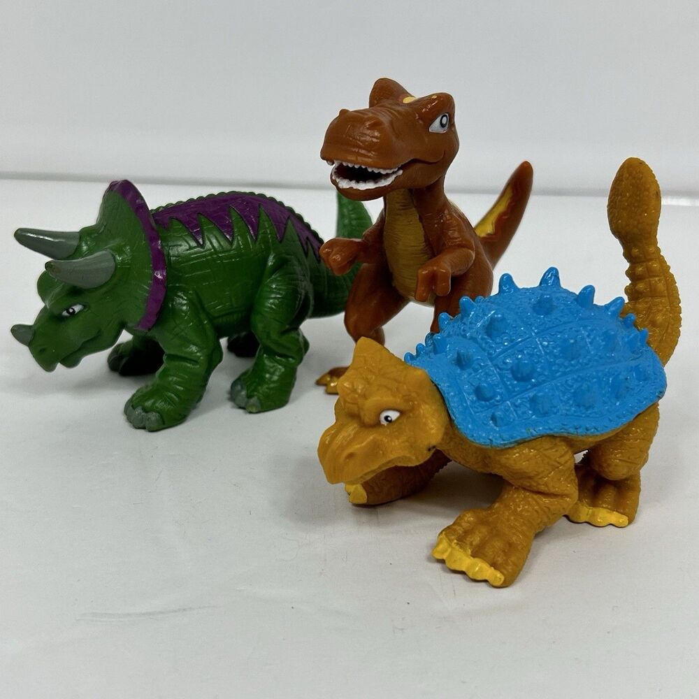 Mattel Go Diego Go Dora Dinosaur Rescue Mountain Dino Lot Replacement 3 Piece
